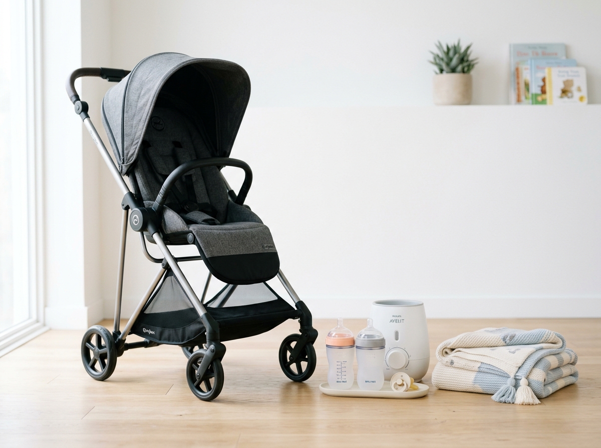 Soins Bébé, Poussettes & Biberons